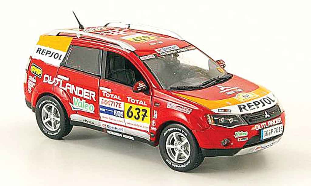 Mitsubishi Outlander 1/43 Vitesse No.637 Support Car Rally Dakar 2009 modelauto