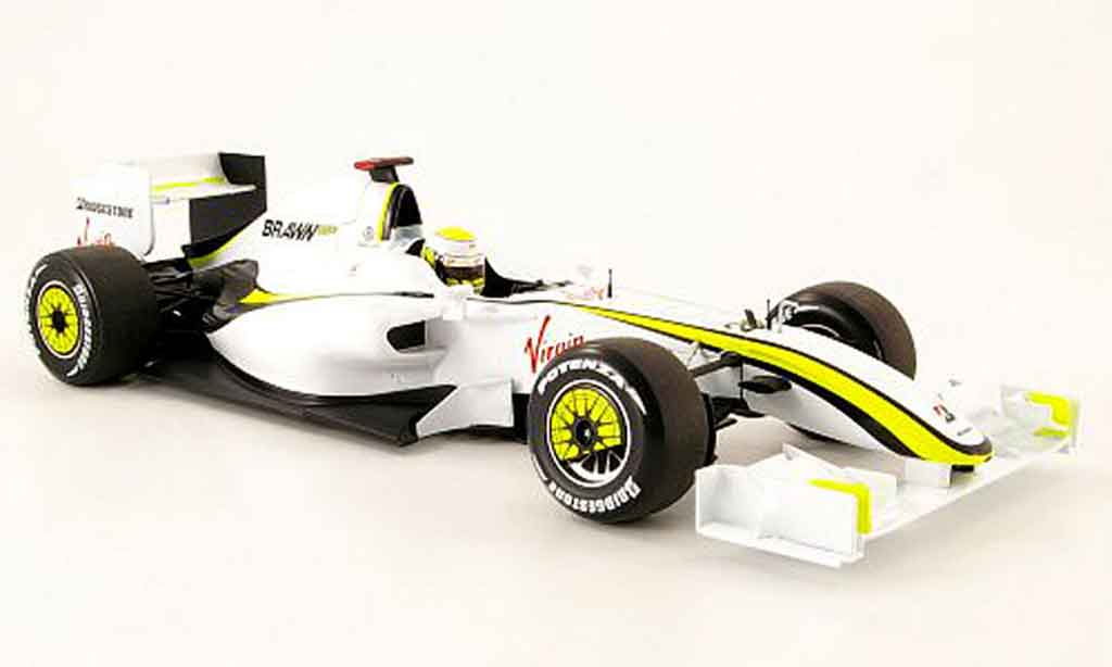 Mercedes F1 1/18 Minichamps brawn gp bgp 001 no.22 virgin j. button f1 2009 modelauto