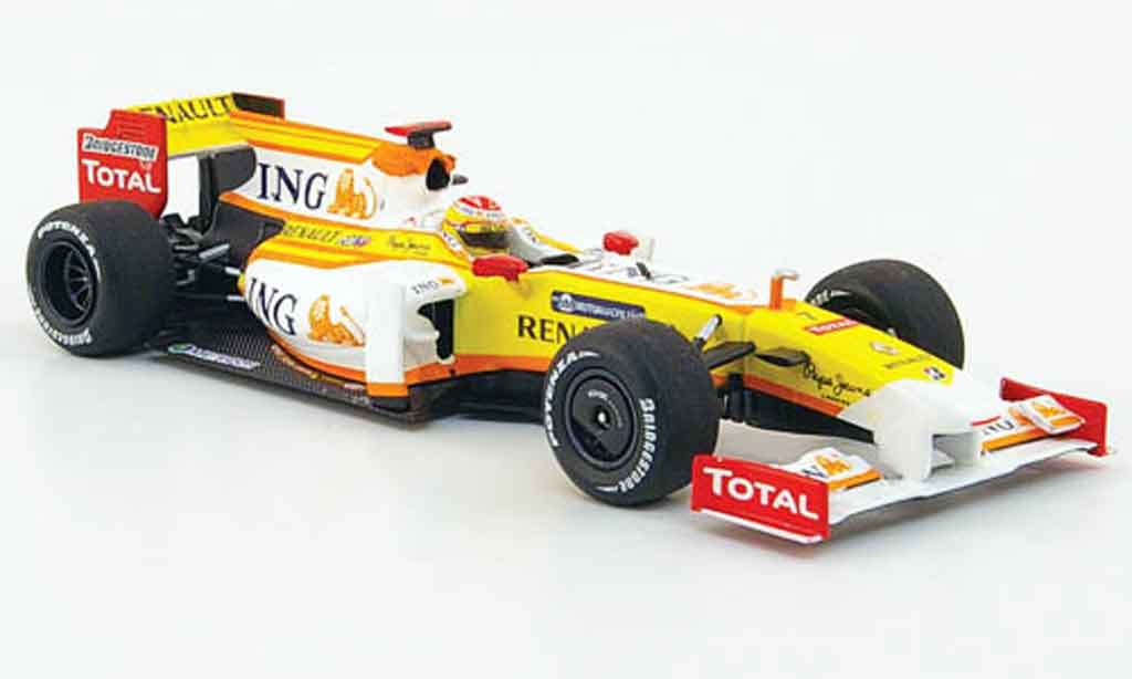 Renault F1 1/43 Minichamps r 29 ing no.7 2009 modelauto