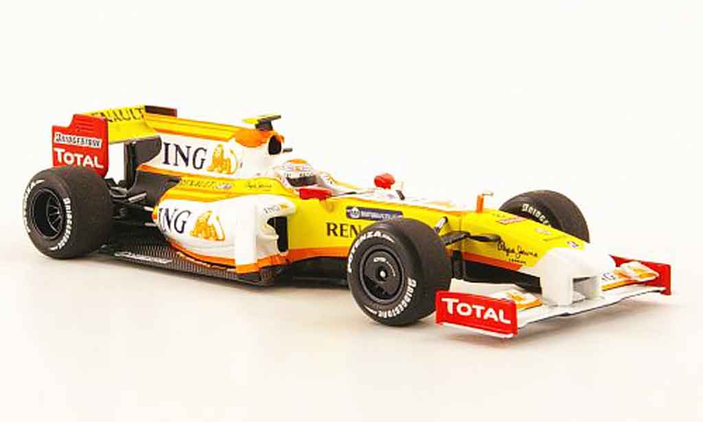Renault F1 1/43 Minichamps r 29 no.8 ing piquet 2009 modelauto