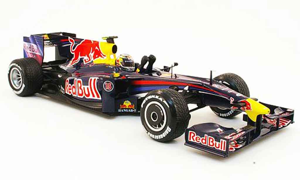 Renault F1 1/18 Minichamps red bull rb5 renault no.15 s.vettel sieger gp china 2009 modelauto