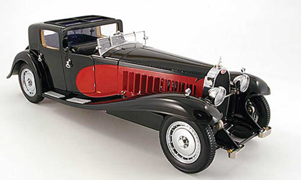 Bugatti Royale 1/18 Bauer coupe de ville rood zwart 1931 modelauto