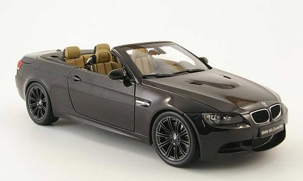 Bmw M3 E93 1/18 Welly E93 cabriolet zwart modelauto