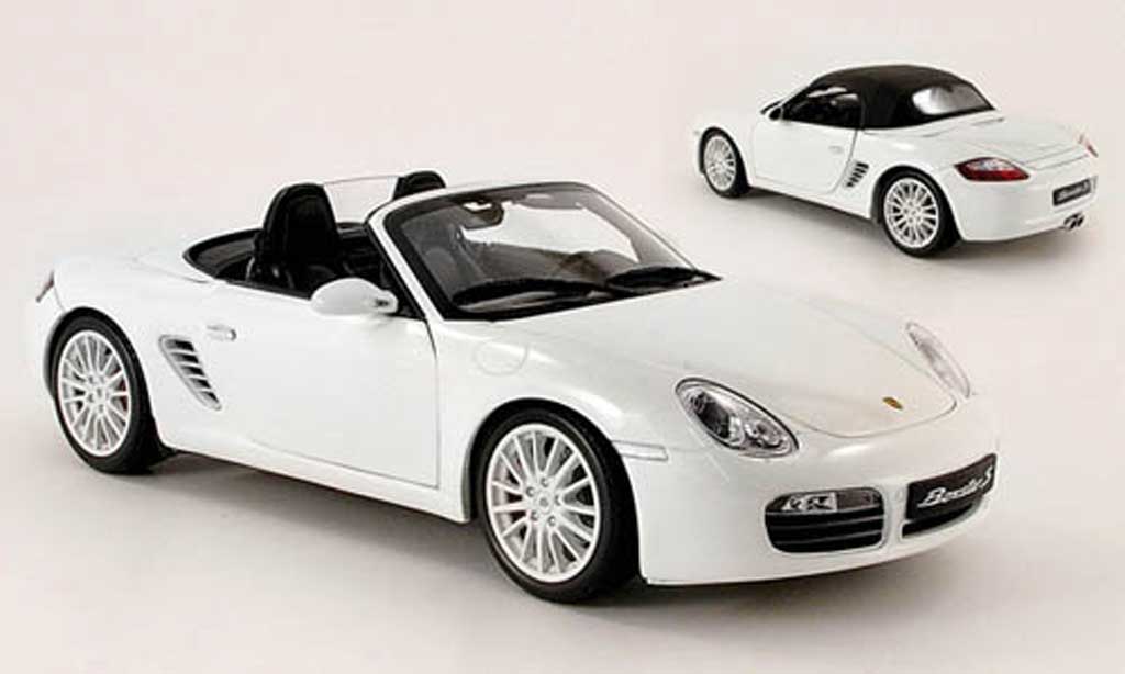 Porsche Boxster 1/18 Kyosho s wit modelauto