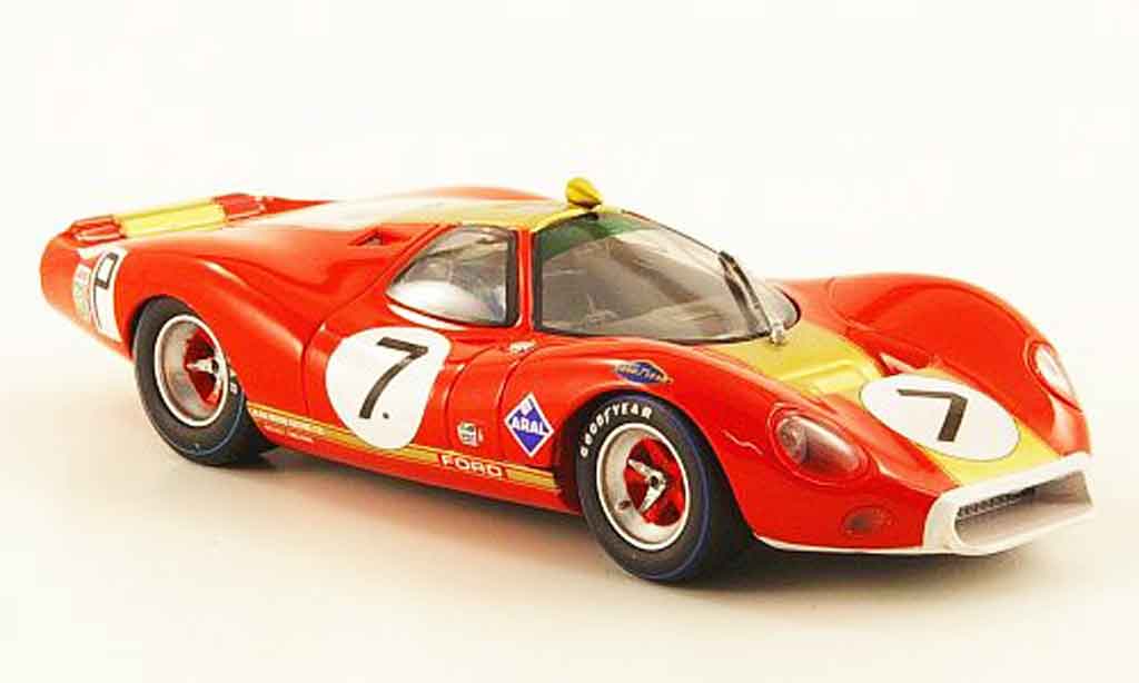Ford P68 1/43 Minichamps No.7 1000 Km Nurburgring 1968 modelauto