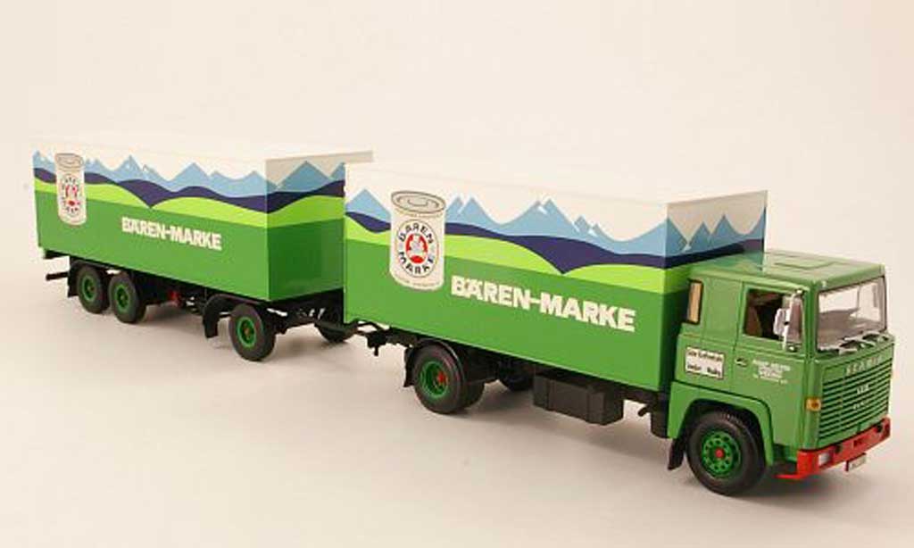 Scania Serie R 1/43 Minichamps LB 140 Kofferzug Barenmarke 1970 modelauto