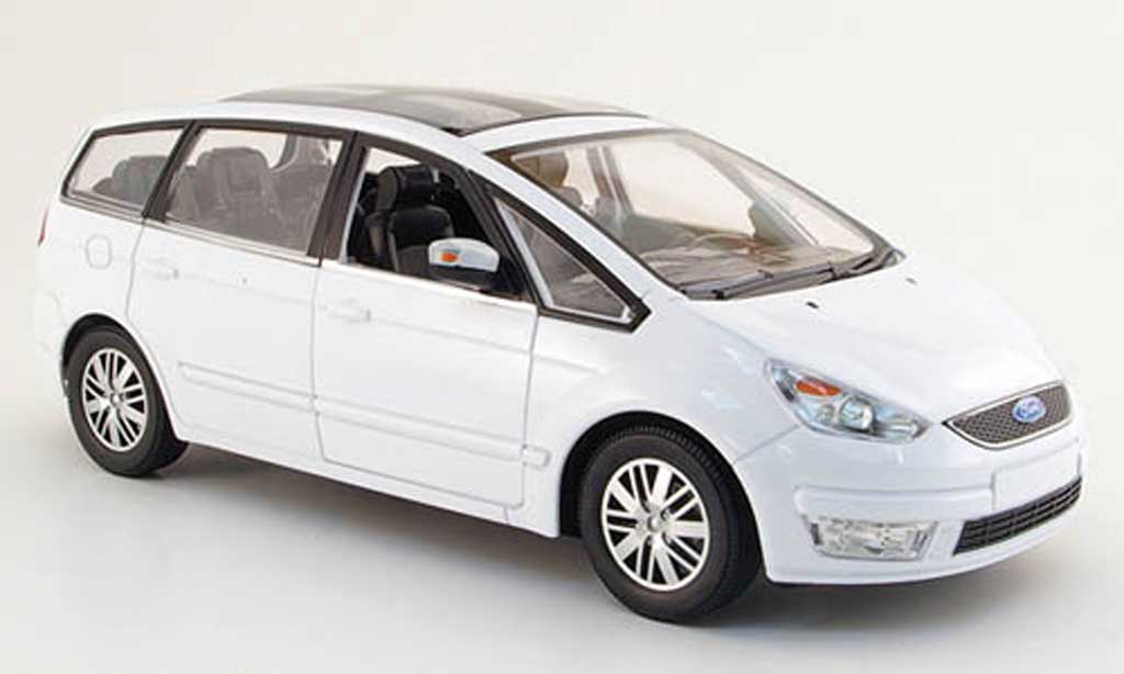 Ford Galaxy 1/18 Powco wit 2007 modelauto