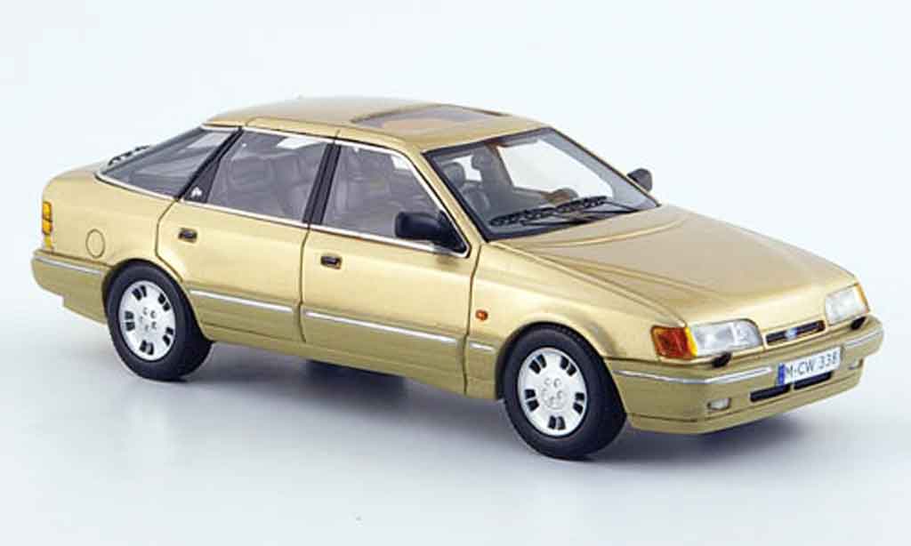 Ford Scorpio MK1 1/43 Neo MK1 beige edition liavecee 300 1986 modelauto
