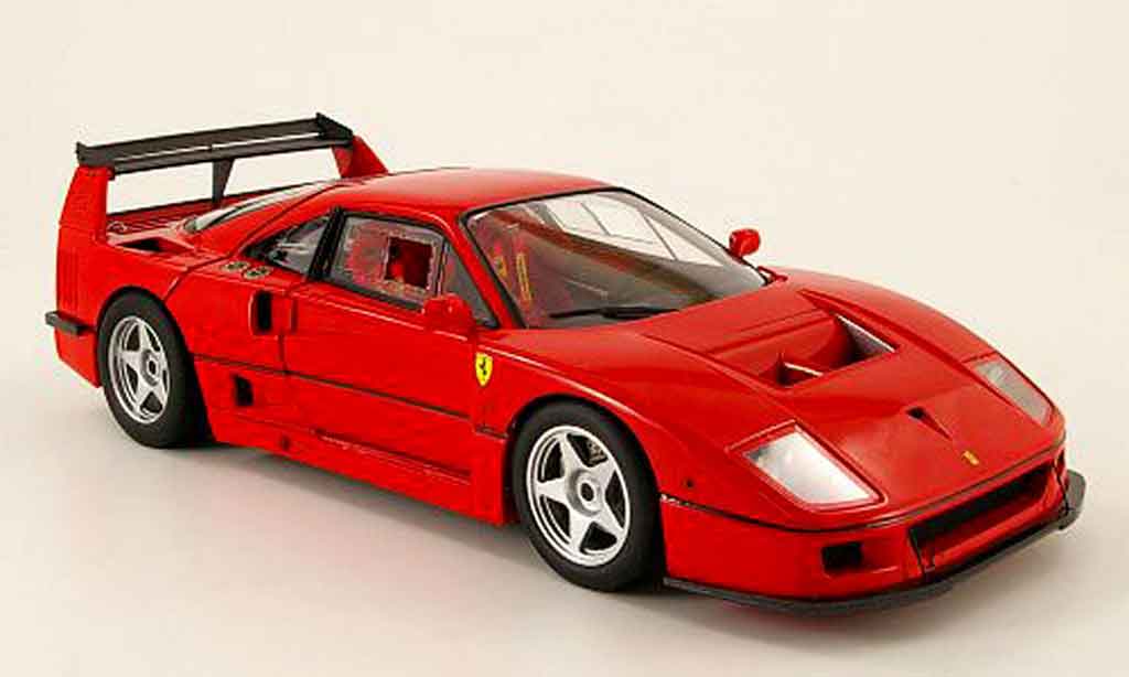 Ferrari F40 Test Car 1/18 Hot Wheels Elite Test Car competizione 1989 modelauto