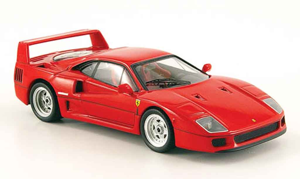 Ferrari F40 1/43 Hot Wheels Elite rood modelauto