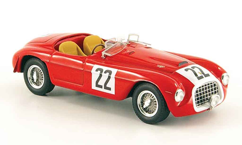 Ferrari 166 1949 1/43 Hot Wheels Elite 1949 MM barchetta no.22 24h le mans modelauto