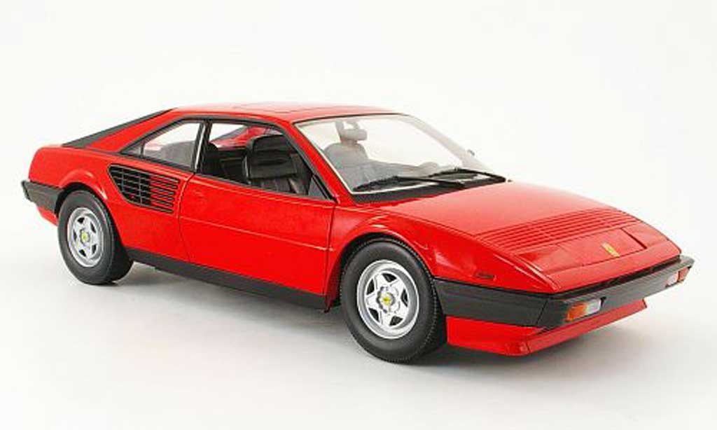 Ferrari Mondial 1/18 Hot Wheels 8 rood modelauto