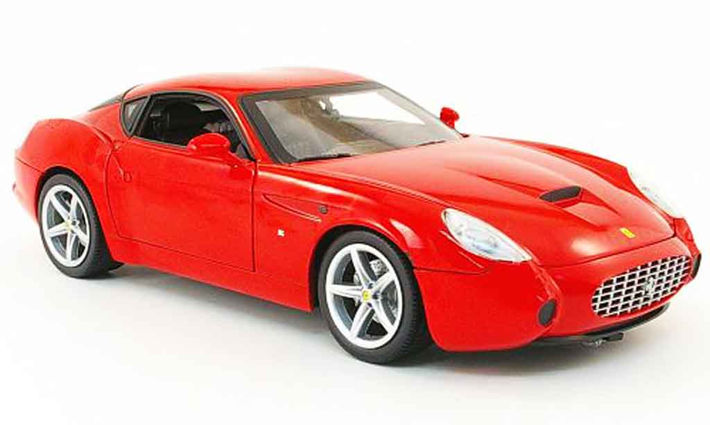 Ferrari 575 GTZ 1/18 Hot Wheels GTZ zagato rood modelauto