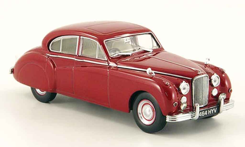 Jaguar MK 7 1/43 Oxford 7 m rood queen mother modelauto