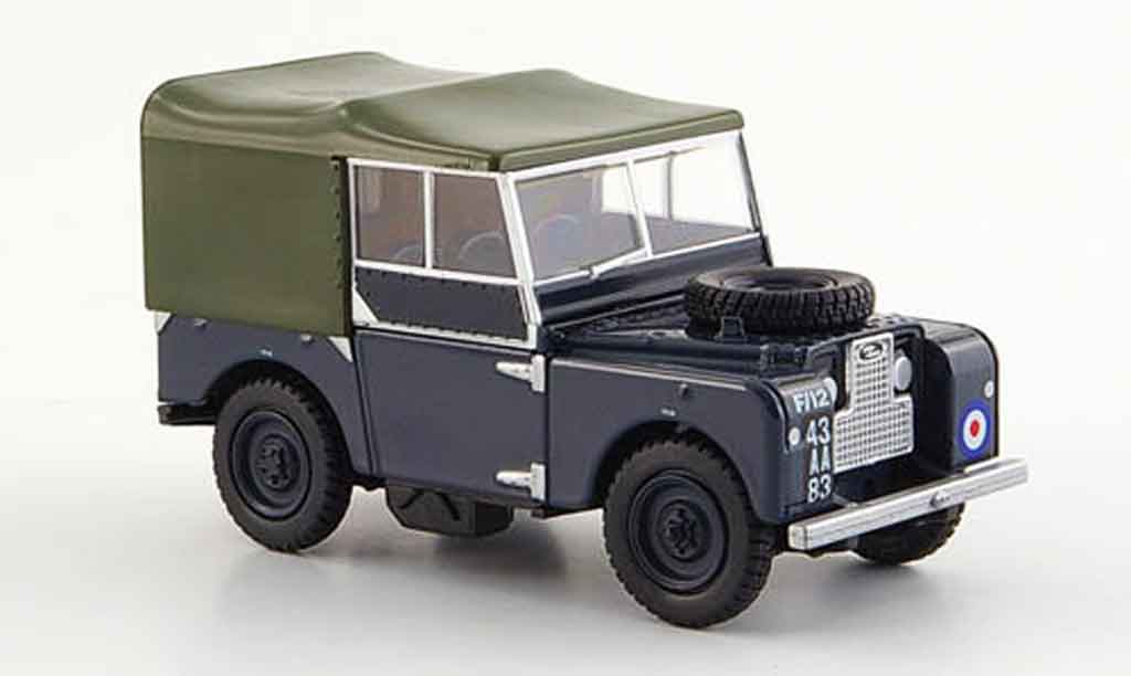 Land Rover 80 1/43 Oxford RAF blauw oliv modelauto
