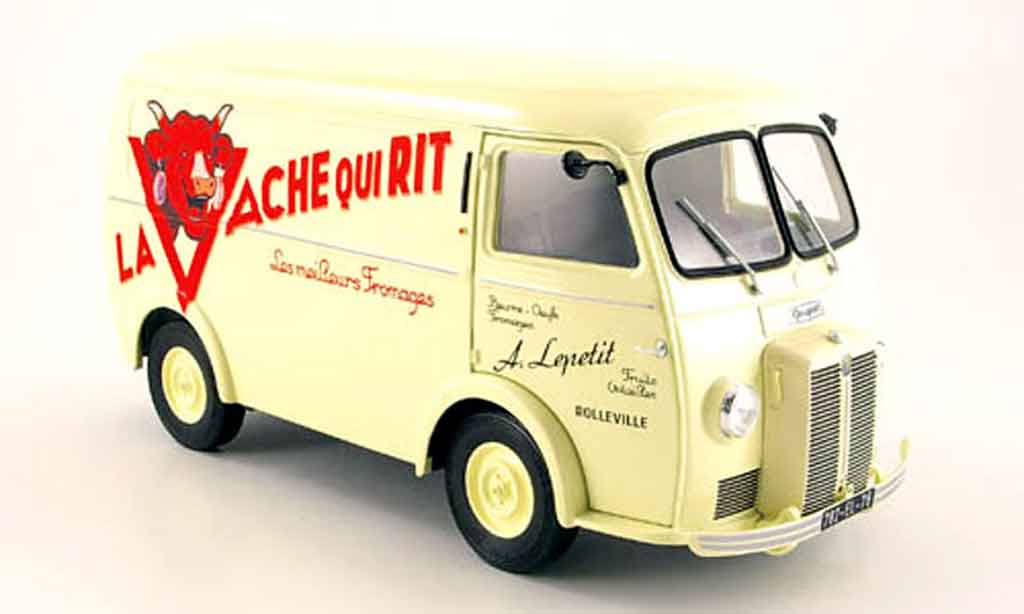Peugeot D4A 1/18 Norev la vache qui rit 1956 modelauto