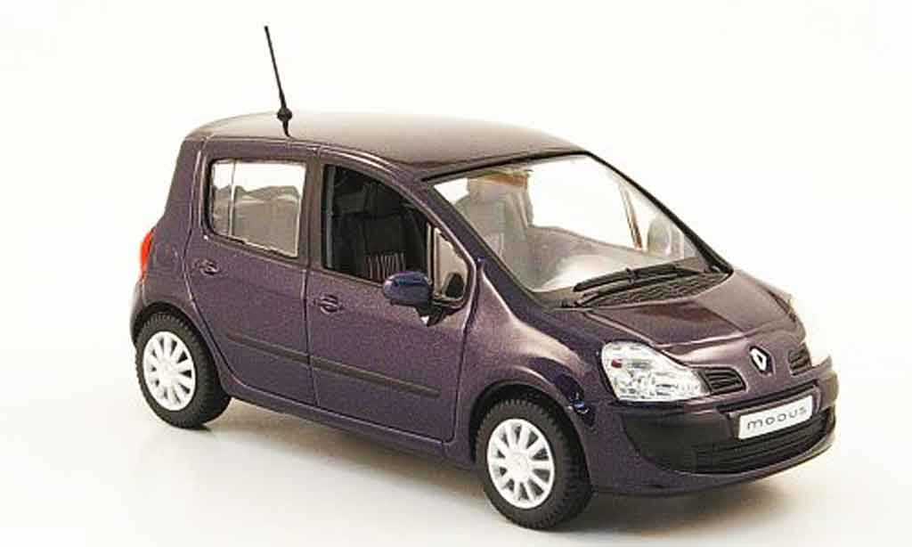 Renault Modus 1/43 Norev lila 2007 modelauto