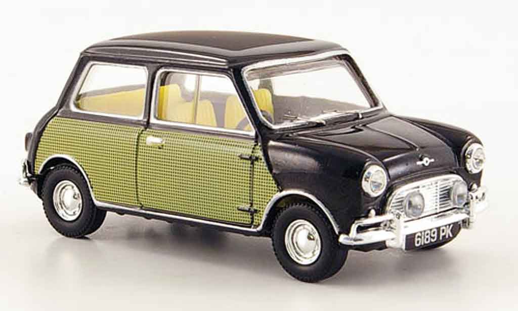 Austin Mini Cooper 1/43 Vanguards Cooper MK I zwart avec Dekor Peter Sellers modelauto