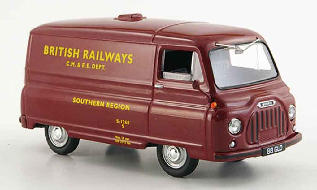 Morris J2 1/43 Vanguards Van rood British Railways Region Sud 1962 modelauto
