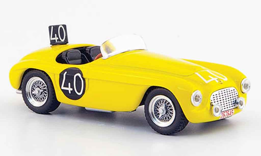 Ferrari 166 1949 1/43 Art Model 1949 Spider mm no.40 roosdorp de ridder spa modelauto