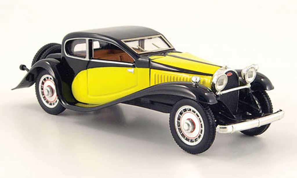 Bugatti 50 1/43 Rio geel/zwart 1933 modelauto