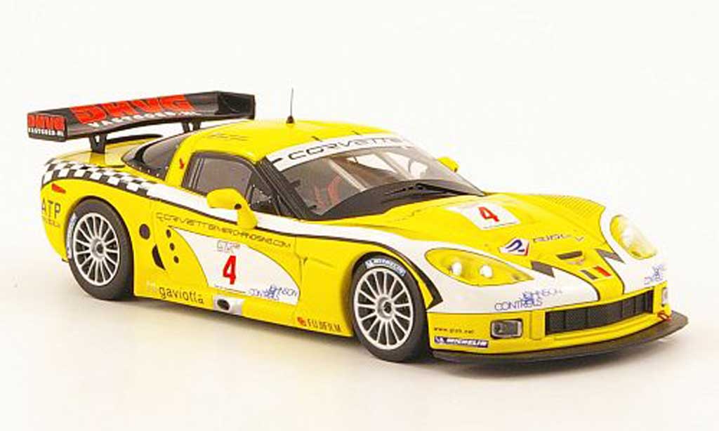 Chevrolet Corvette C6 1/43 IXO C6 R No.4 Sieger FIA GT Paul Ricard 2006 modelauto
