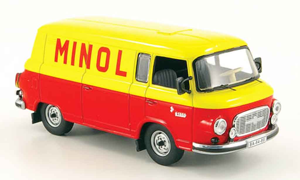 Barkas B 1000 1/43 IST Models Bestelwagen Minol 1960 modelauto