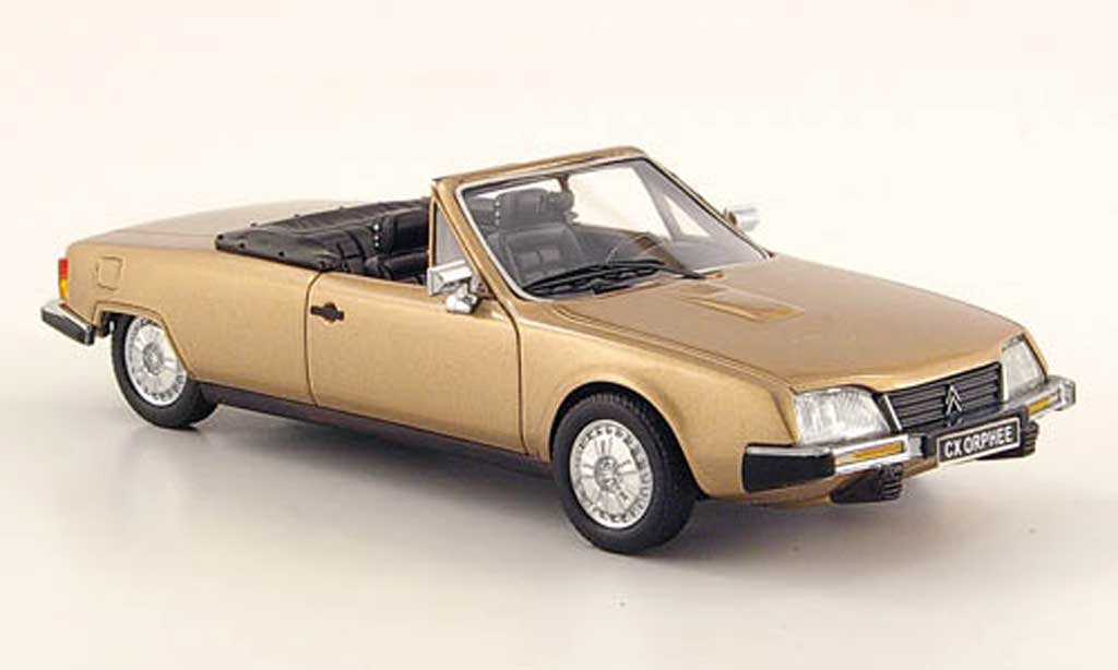 Citroen CX 1/43 Neo Orphee Cabriolet beige 1983 modelauto