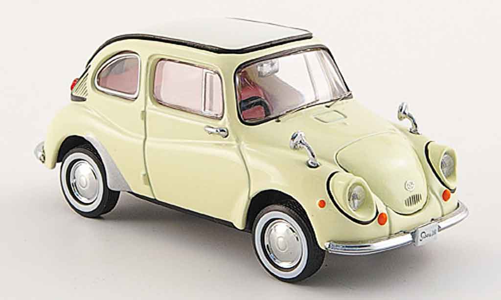 Subaru 360 1/43 Ebbro beige 1963 modelauto