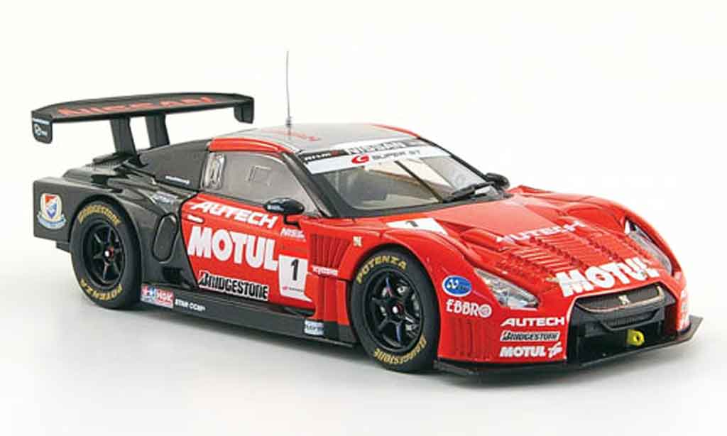Nissan Skyline R35 1/43 Ebbro R35 GT R No.1 Motul Autech Okayama Test 2009 modelauto