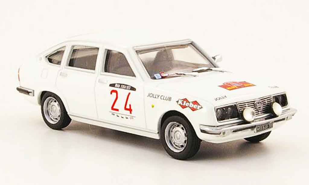 Lancia Beta 1/43 Pego 1800 lx no.24 rallye elba 1973 modelauto
