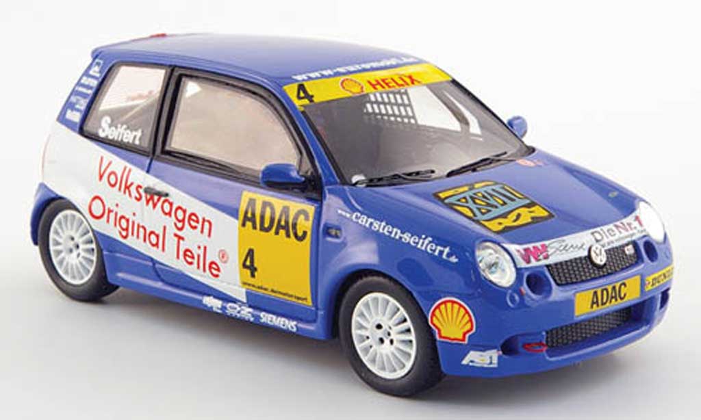 Volkswagen Lupo 1/43 Spark GTI No.4 Original Teile -Cup 2001 modelauto