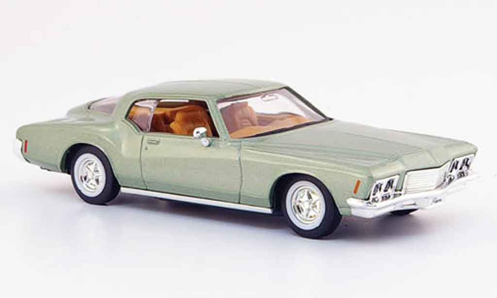 Buick Riviera 1971 1/43 Yat Ming 1971 GS grun modelauto