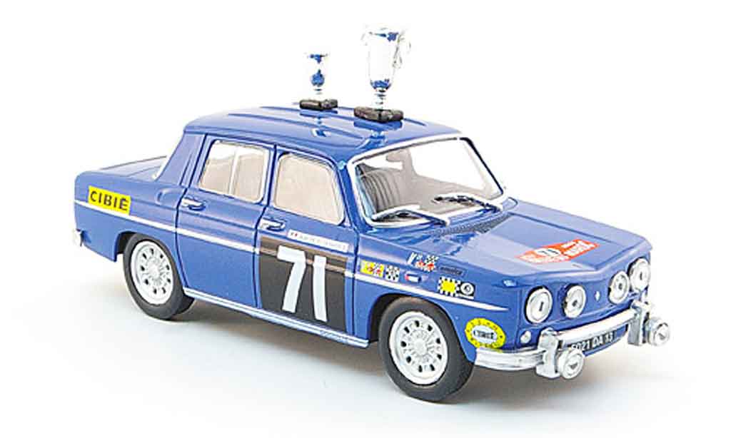 Renault 8 Gordini 1/43 Eligor Gordini no.71 rallye marokko 196 modelauto