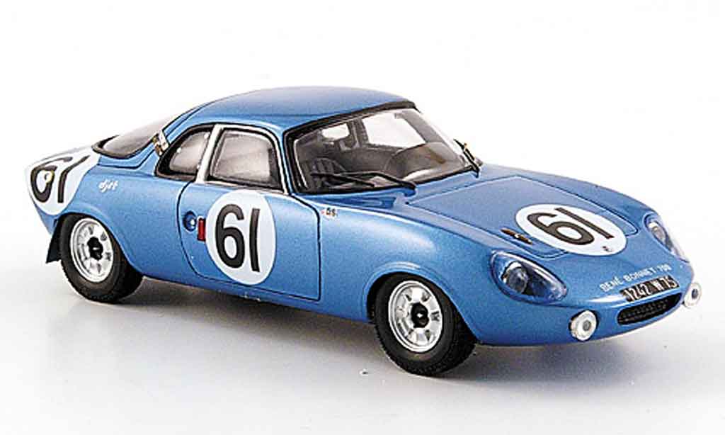 Renault Rene Bonnet 1/43 Bizarre djet no.61 24h le mans 1962 modelauto