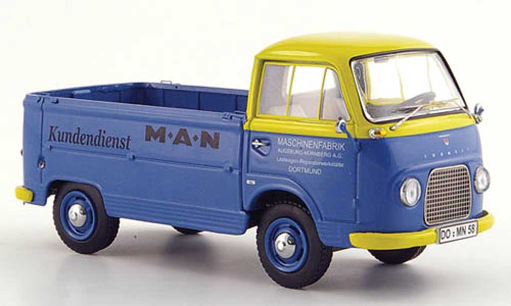 Ford Taunus 1/43 Schuco Transit FK 1000 MAN Kundendienst modelauto