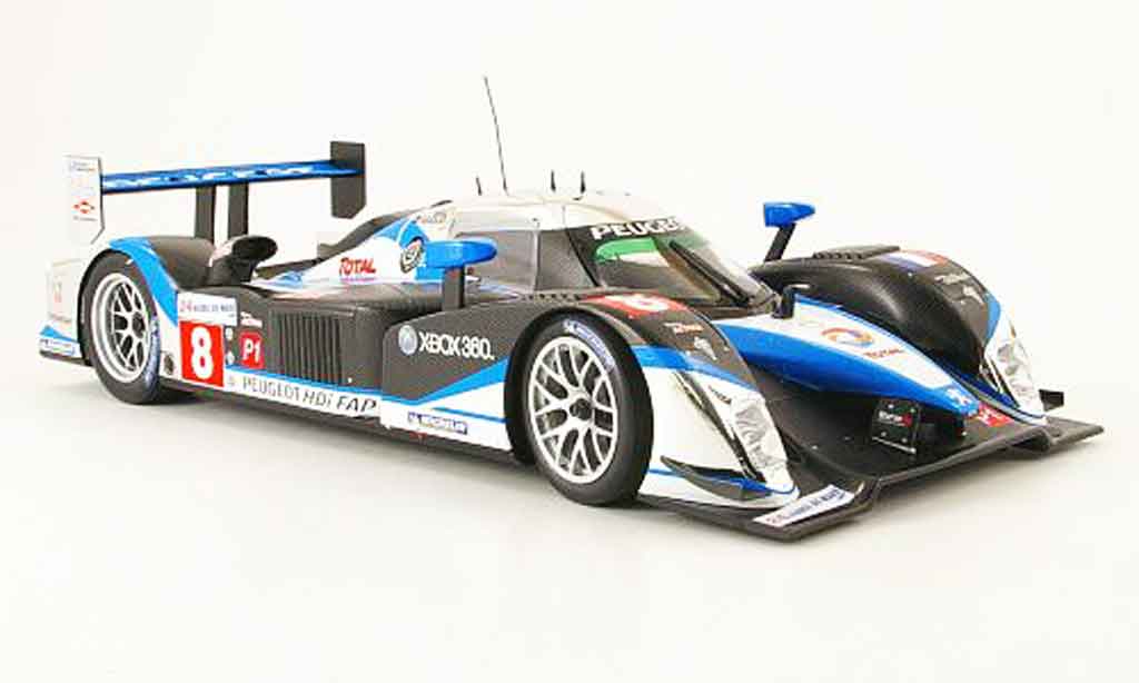 Peugeot 908 2009 1/18 Minichamps 2009 hdi fap no.8 total 24h le mans modelauto