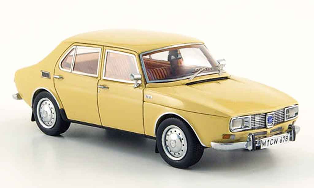 Saab 99 1/43 Neo beige 4 turig edition liavecee 300 1971 modelauto