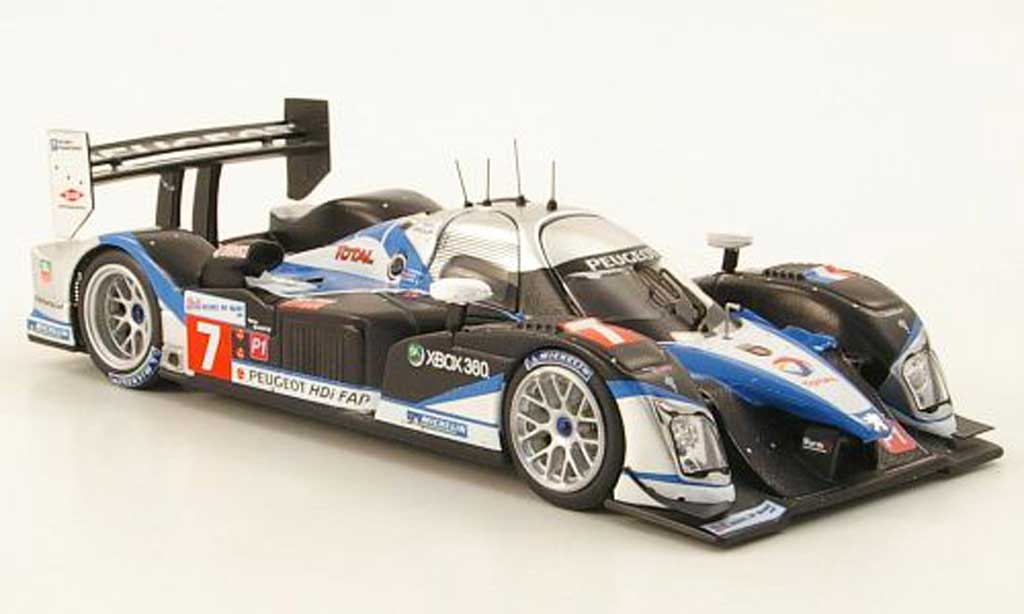 Peugeot 908 2009 1/43 IXO 2009 HDI FAP No.7 Total 24h Le Mans modelauto