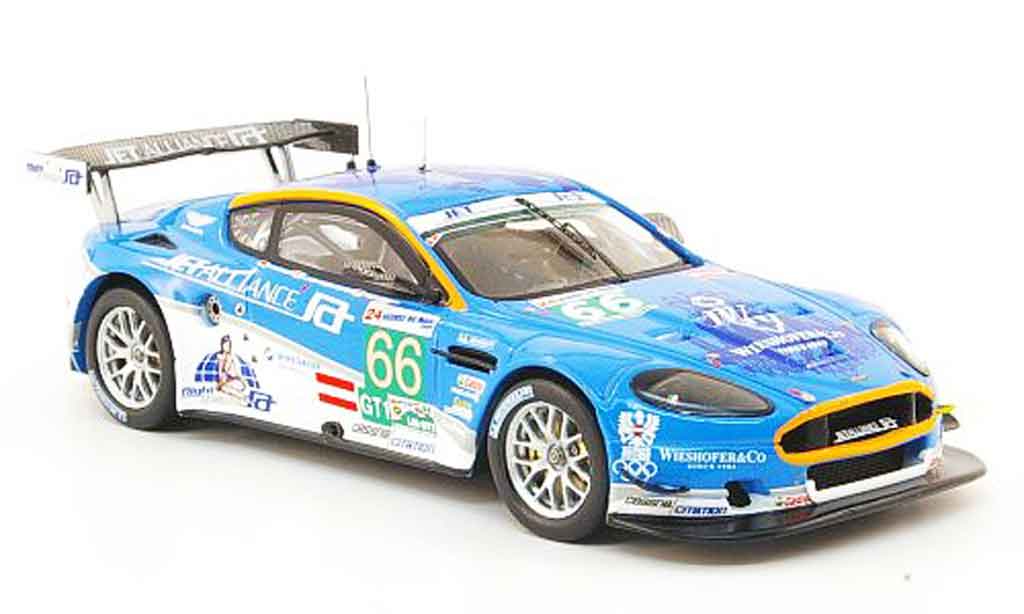 Aston Martin DBR9 1/43 IXO no.66 jetalliance 24h le mans 2009 modelauto