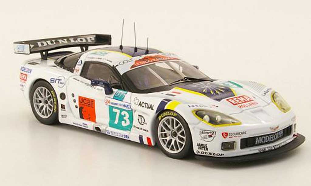 Chevrolet Corvette C6 1/43 IXO C6 R No.73 24h Le Mans 2009 modelauto