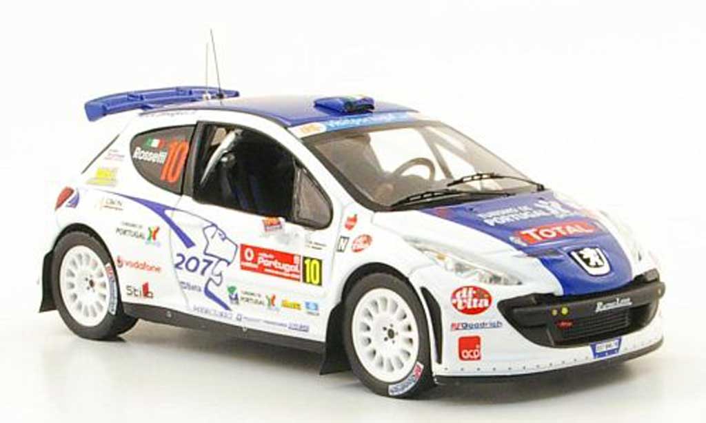 Peugeot 207 S2000 1/43 IXO S2000 No.10 Total Rally Portugal 2008 modelauto