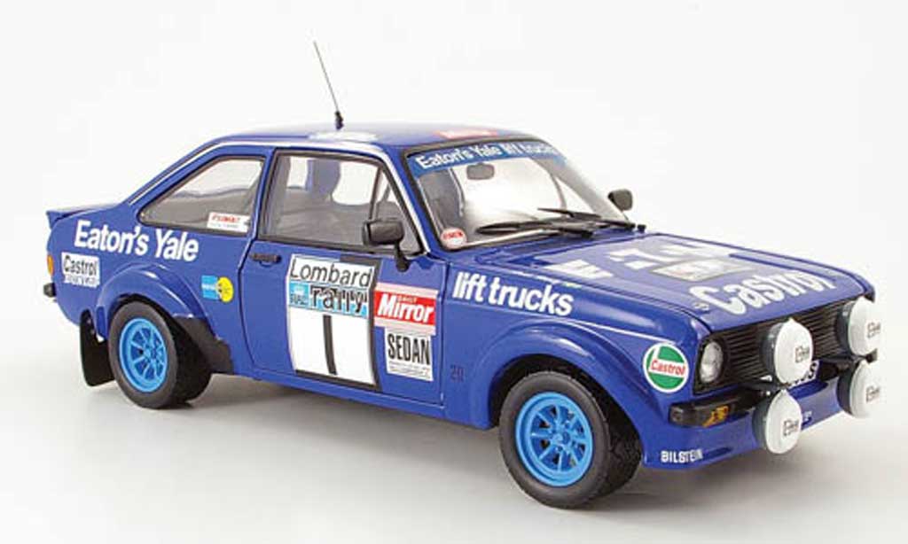 Ford Escort MK2 1/18 Sun Star MK2 rs no.1 eaton yale sieger rallye gb 1979 modelauto
