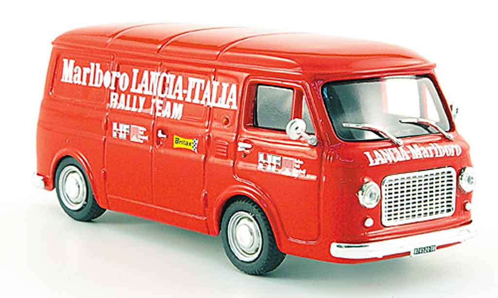 Fiat 238 1/43 Pego marlboro rennservice kasten 1975 modelauto