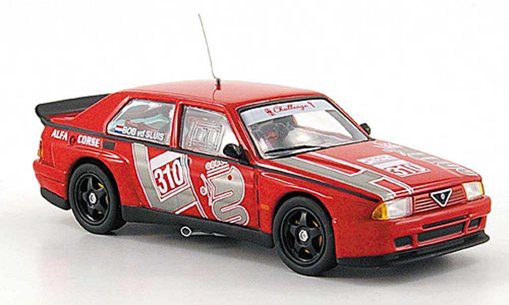Alfa Romeo 75 Evoluzione 1/43 M4 Evoluzione Turbo No.310 Europameisterschaft 1988 modelauto