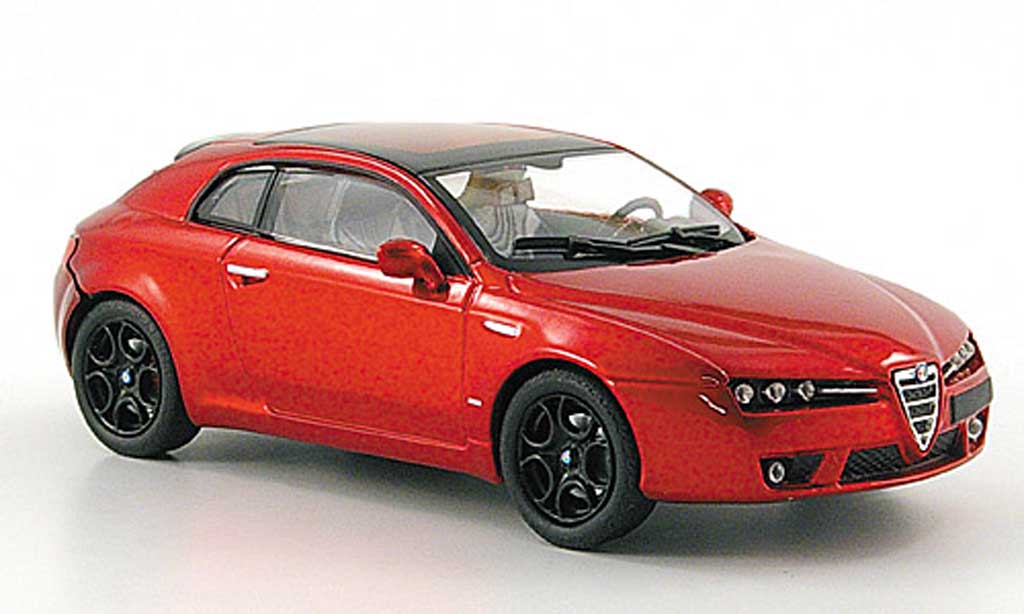 Alfa Romeo Brera 1/43 M4 Competizione rood 2008 modelauto