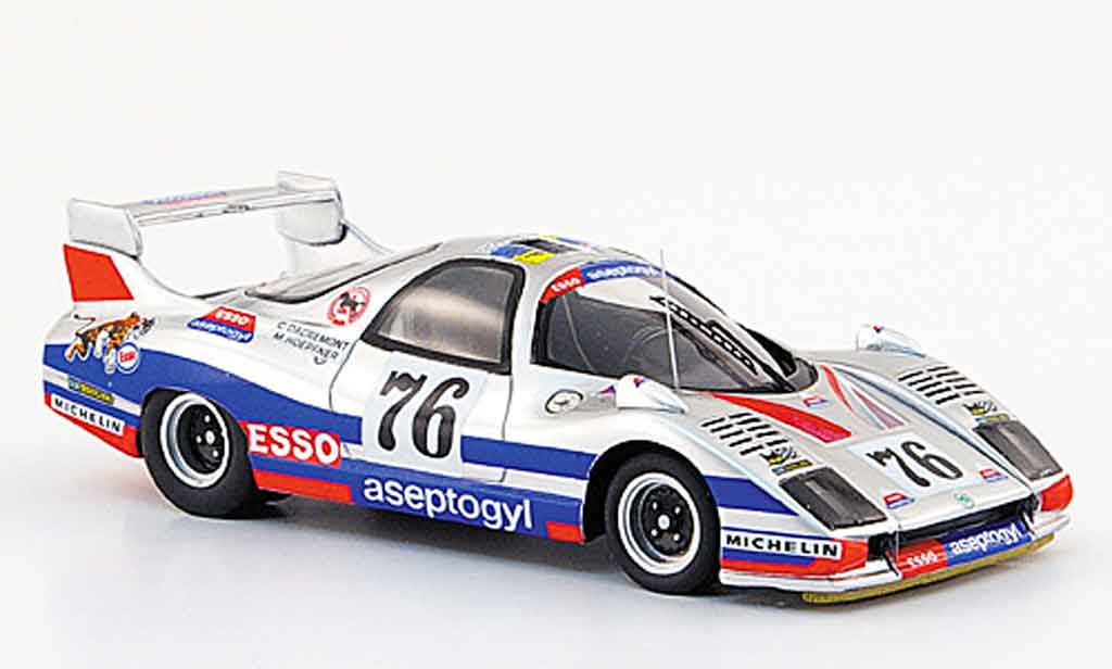 Peugeot WM 1978 1/43 Bizarre 1978 no.76 esso aseptogyl 24h le mans P76 modelauto