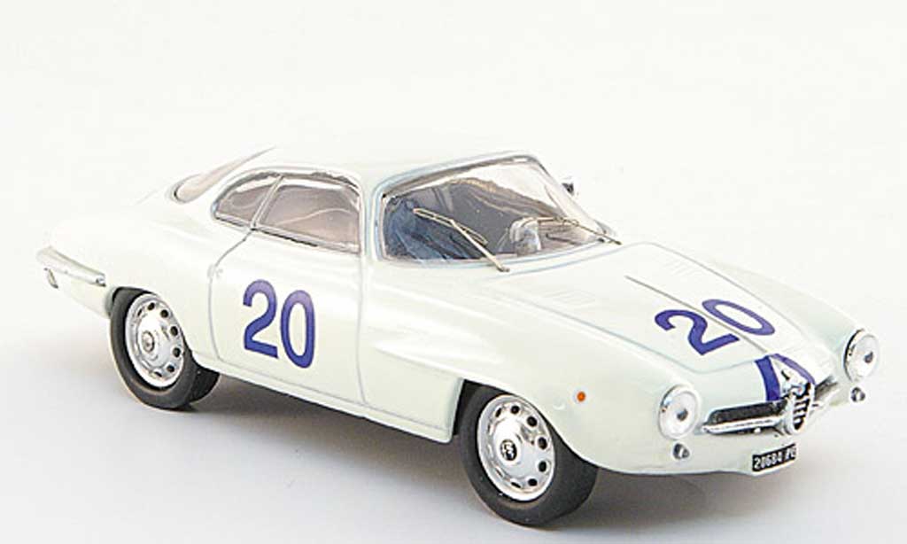 Alfa Romeo Giulietta 1/43 M4 SS No.20 Bosco/Bevilacqua Targa Flori 1961 modelauto