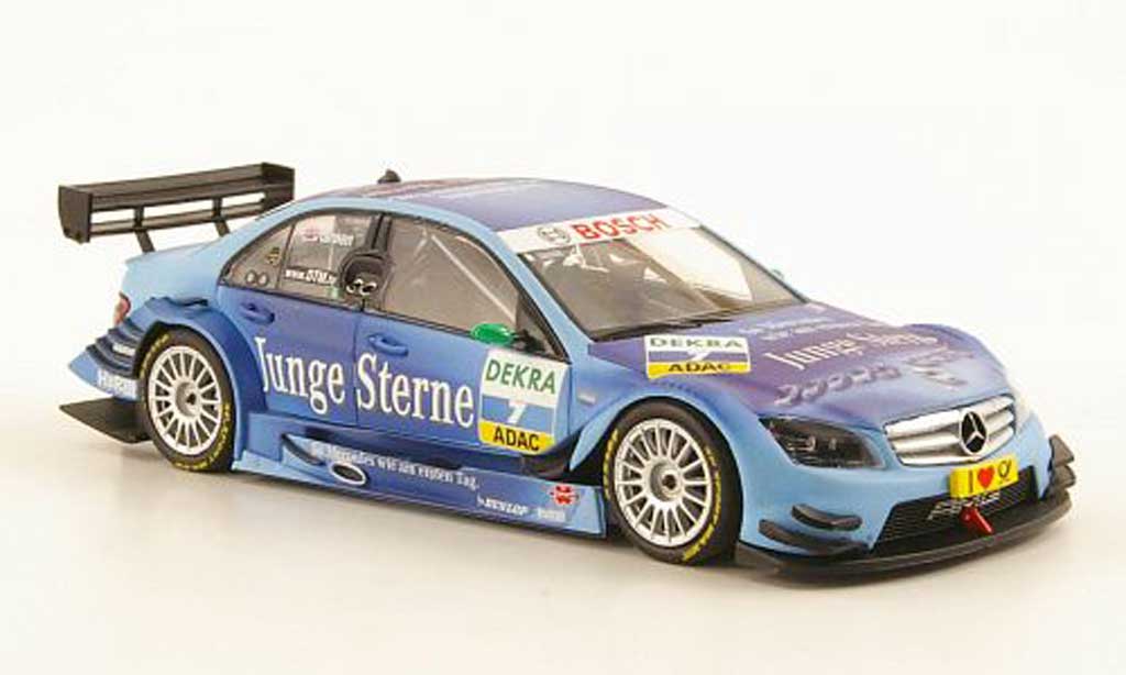 Mercedes Classe C DTM 1/43 Minichamps DTM (2008) No.7 Junge Sterne J.Green Saison 2009 modelauto
