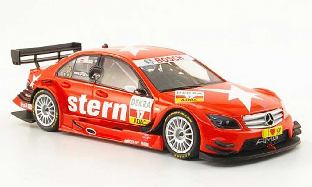 Mercedes Classe C DTM 1/43 Minichamps DTM 08 No.17 Team Stern Saison 2009 modelauto